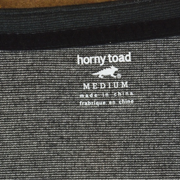 Horny Toad Tomboy Charcoal Grey Faux Wrap Long Sleeve Dress, Medium‎ - Picture 3 of 9